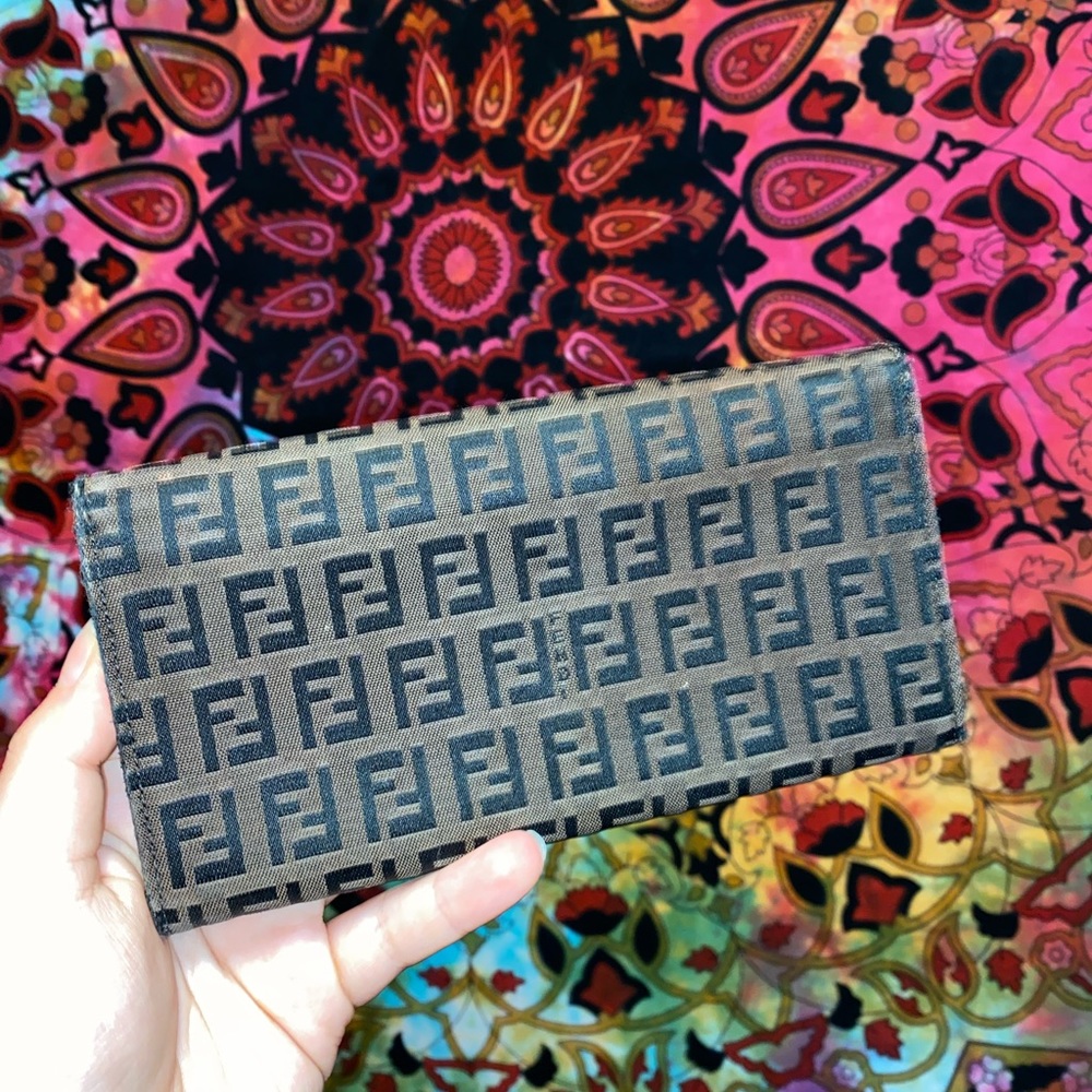 Fendi Zucca Monogram Wallet